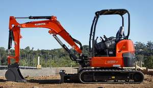 Mini-excavatrice Kubota U35-4 d'occasion, modèle 2021, comme neuve – Poids : 8 000 lbs, puissance du moteur : 23,9 CV - Product Image 2