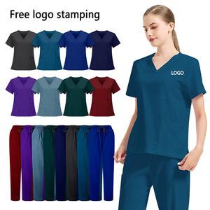 Conjuntos de uniformes médicos personalizados para hombre, de manga corta y larga, tipo chaqueta, ajustados, suaves, transpirables y cómodos - Product Image 6