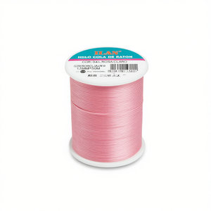 Ilan Hilo Cola De Raton 1.5Mm X 50M Rosa Claro Para Joyeria Manualidades - Product Image 1