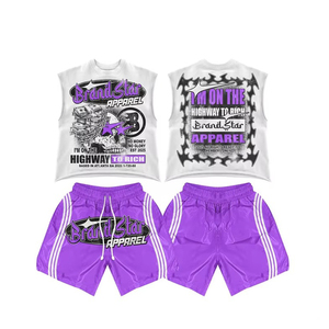 Premium Printed Sportswear Tracksuit Breathable Polyester Mesh Activewear Supplier - Product Image 2