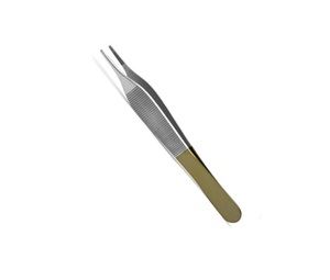 Pinzas Adson Marrones OEM de Acero Inoxidable, Instrumento para Agarrar Tejidos para Hospitales y Clínicas - Product Image 4