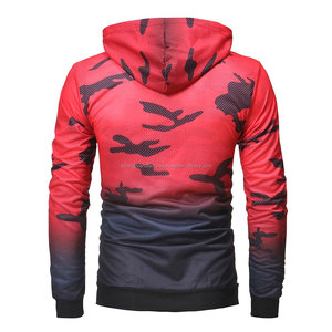 2021 hommes Logo personnalisé Sublimation imprimé sweats à capuche taille XL longues jambes respirant coton léger décontracté Plus hiver coupe-vent - Product Image 3