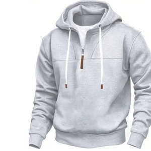 Sweat à capuche classique pour homme, poids lourd, avec poche kangourou, noir, fabriqué sur mesure, fabricant de sweats en molleton du Bangladesh - Product Image 6