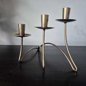 Candelabro de Hierro Forjado con Acabado Recubierto, Ideal para Fotografía, Decoración del Hogar, Iluminación de Dormitorios - Product Image 5
