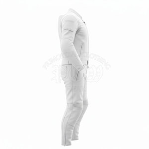 Nouvelle combinaison de moto pour hommes adultes, en cuir, imperméable, légère, confortable, pour la conduite à moto, les voyages en plein air, la route et le quotidien - Product Image 3