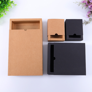 Customized Tempered Film Glass Protective Packaging Hanging 3C Digital Product Kraft Box Packaging - Product Image 1