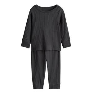Pijamas de Verano para Niños, Finos, Lindos, de Punto, Algodón Transpirable, Ecológicos, Ligeros, Fabricante OEM para Venta al Por Mayor, Cortos - Product Image 5