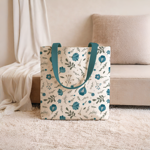 Cotton Market Shopping <b>Bag</b> Durable <b>Foldable</b> Grocery Tote for Everyday Use Daily Essentials - Product Image 1
