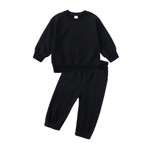 Conjunto Deportivo Personalizado para Niños, Sudadera y Pantalón de Dos Piezas para Otoño, Sudadera con Capucha para Niños Pequeños - Product Image 2