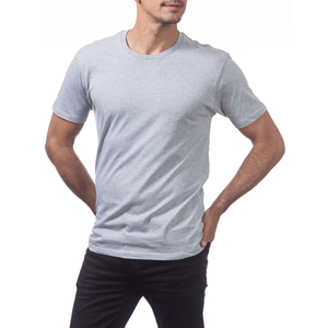 เสื้อยืดคอกลมแขนสั้นทรงปกติสำหรับผู้ชาย ผ้าฝ้าย 100% ดีไซน์เรียบง่าย สวมใส่สบาย แห้งเร็ว ระบายอากาศได้ดี ไซส์ใหญ่พิเศษ - Product Image 1
