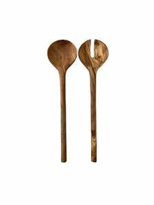 Cucharas de Madera Hechas a Mano con Forma de Corazón, Talladas, Naturales, Rústicas, Utensilios de Cocina, Tema de Amor para el Día de San Valentín - Product Image 2
