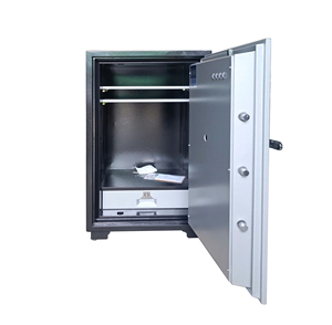 ตู้เซฟกันไฟ YUNOS YNS-100C – ตู้เซฟเหล็กแข็งแรงทนทานเป็นพิเศษ ระบบล็อคสองชั้น (แบบหมุน + กุญแจ) ความปลอดภัยสูง เหมาะสำหรับ - Product Image 3