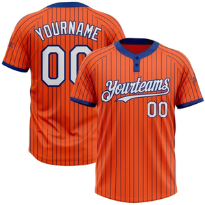 Camiseta Deportiva Premium de Béisbol/Sóftbol con Cuello Redondo y Dos Botones, Antibacteriana, de Secado Rápido, con Logotipo Personalizado, para Equipos - Product Image 4