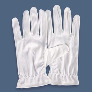 Gants de manipulation de bijoux en peau de mouton, personnalisés et brodés sur mesure, de qualité supérieure, respirants, compatibles écran tactile, pour salle blanche et anti-poussière - Product Image 4