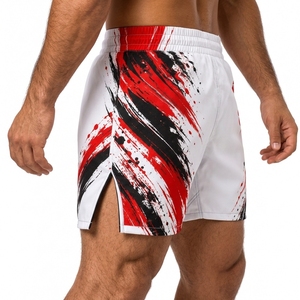 Pantalones Cortos Deportivos de Entrenamiento para Hombre, Ropa de Lucha Atlética, Ligeros, Transpirables, con Cintura Flexible - Product Image 3