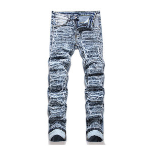 Pantalón Casual Moderno, Ajustado y Ligero, con Material Elástico 100% Algodón, Transpirable y Cómodo para el Uso Diario - Product Image 1