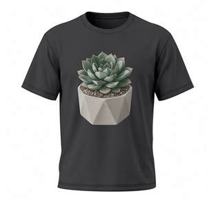 Camiseta de Hombre de Alta Calidad, Sostenible, 2026, Personalizada, de Algodón/Poliéster, Antiencogimiento, Secado Rápido, Transpirable, Manga Corta, Corte Regular - Product Image 1