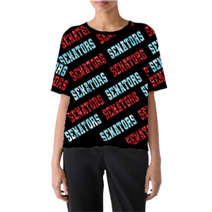 Camiseta Deportiva Casual para Mujer, Cuello Redondo, 100% Algodón, Bordado con Lentejuelas, Transpirable, Manga Corta, Ecológica - Product Image 2