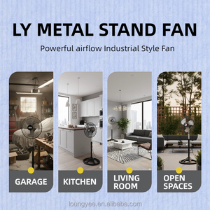 Ventilador eléctrico de metal de 18 pulgadas Full Metal Guard - Product Image 4