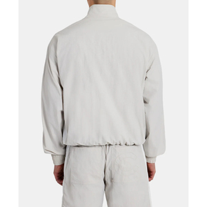 2026 New Windbreaker Cotton Windproof Men <b>Zip</b>-<b>Up</b> Jacket and Shorts 2-Piece Set Printed Breathable Eco-Friendly Fitness - Product Image 3