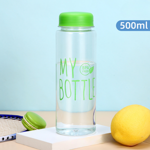 ขวดน้ำและขวดน้ำผลไม้สำหรับกีฬากลางแจ้ง ทรงกระบอก พลาสติก PETG สำหรับยิม พกพาสะดวก ผลิตในเวียดนาม คุณภาพสูง 500 มล. สีสันปรับแต่งได้ - Product Image 2