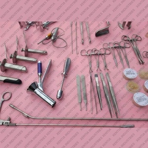 Juego de instrumentos quirúrgicos reutilizables para hemorroidectomía de 57 piezas, instrumentos de cirugía rectal, kit de instrumentos quirúrgicos para proctología y colo-recto. - Product Image 3