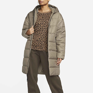 Chaqueta Bomber de Punto para Mujer, Gruesa, Cálida, de Invierno, con Capucha, Reversible, Ligera, al Mejor Precio al por Mayor - Product Image 4