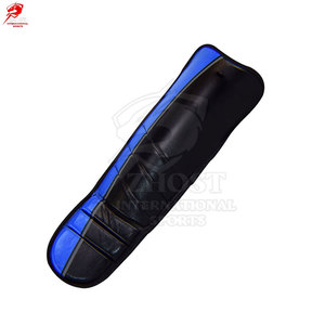 Advanced Protection Ergonomic Structure Shin <b>Pads</b> For Fitness <b>Practice</b> Sessions MMA Leather Made Shin <b>Pads</b> - Product Image 5