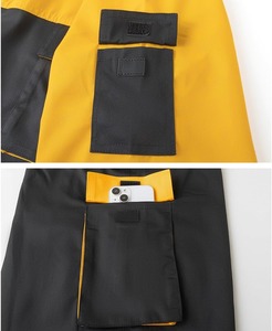 Overol de Trabajo Industrial Unisex de Alta Visibilidad con Certificación Oeko-Tex, Reflectante y de Seguridad, con Protección Contra Pinchazos de Agujas, de Poliéster - Product Image 5