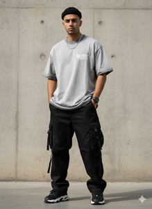 Camisetas Oversize con Lavado Ácido, las Más Demandadas por los Clientes, Productos Más Vendidos, Logotipo Serigrafiado, Cuello Redondo, Camisetas Más Vendidas - Product Image 1