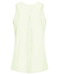 Camiseta sin mangas Lulu con abertura trasera, tejida a mano, de color liso, suave, de alta elasticidad, con tacto de segunda piel, de secado rápido, versátil. - Product Image 4