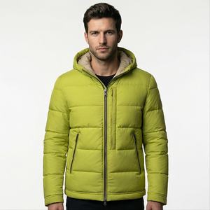 Blousons d'hiver unisexes XL, imperméables et coupe-vent, en tissu réversible, légers, personnalisables, avec doublure avant en bambou de haute qualité - Product Image 1