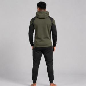 Survêtement d'hiver pour homme, léger, durable, élégant, respirant, 100% coton, écologique, pour la salle de sport, la course à pied, le jogging, le quotidien, décontracté - Product Image 4