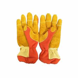 Guantes de Seguridad Resistentes al Fuego, Guantes de Cuero para Bomberos - Product Image 2