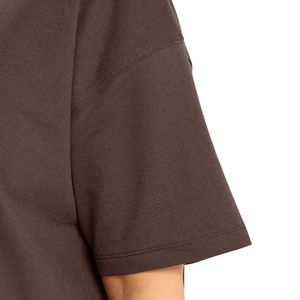 ชุดเสื้อยืดโอเวอร์ไซส์และกางเกงขาสั้นสำหรับผู้หญิง ผ้าฝ้าย ชุดลำลองสองชิ้น ชุดลำลองฤดูร้อน ขายส่ง OEM - Product Image 5