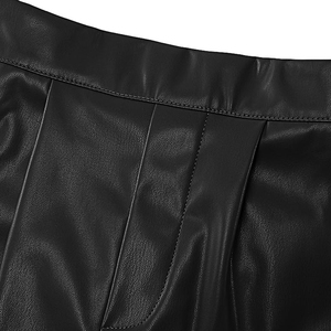 New Arrival Clothing Customized Women's <b>Tight</b> <b>Shorts</b> <b>Tight</b> Fit Leather <b>Shorts</b> Slim Fit Breathable Winter Wear New OEM Women's - Product Image 3