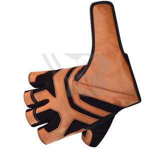 ถุงมือออกกำลังกายแบบครึ่งนิ้ว น้ำหนักเบา ระบายอากาศได้ดี กันลื่น ป้องกันฝ่ามือ สำหรับฟิตเนส ยกน้ำหนัก พิมพ์โลโก้ได้ - Product Image 2