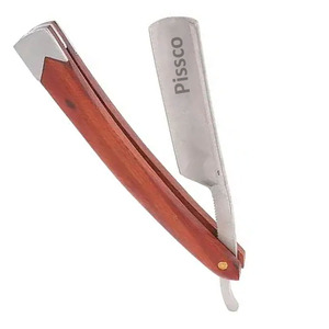 Navaja de Afeitar Recta de Acero Inoxidable para Hombre, para Barbería, para Cejas, Barba y Cabello, Plegable, Herramienta de Peluquería - Product Image 5
