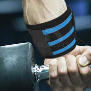 Soportes de Muñeca de Neopreno para Gimnasio y Fitness, Transpirables, con Logotipo Personalizado, Alta Calidad, Venta Directa de Fábrica, Precio Económico - Product Image 5