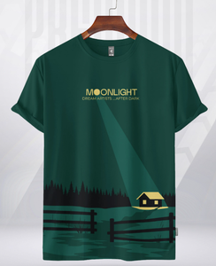 T-shirt en coton imprimé rétro pour homme, coupe ample, col rond, doux, respirant, manches courtes, style streetwear, tee-shirt tendance - Product Image 3