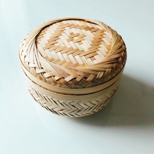 Caja de bambú natural más vendida para alimentos secos y embalaje de frutas al por mayor cajas de almacenamiento ecológicas - Product Image 1