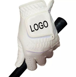 Custom Logo Golf Gloves <b>Men</b> Right Handed Best Selling White Leather Golf Gloves New Arrival Golf Gloves <b>for</b> <b>Men</b> - Product Image 3