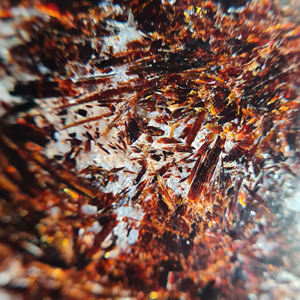 Cabujón de Astrophyllita Natural, Piedra Preciosa Suelta de Astrophyllita para la Elaboración de Joyería Artesanal - Product Image 3