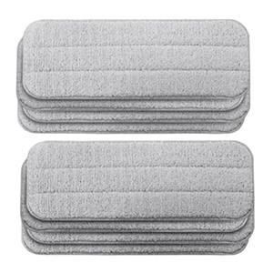 Oaptimo Microfiber Foldable Flat Mop Head <b>Refill</b> Grey Four-Side Wringing Reusable Durable 20,000+ Replacement <b>Pads</b> <10s - Product Image 2