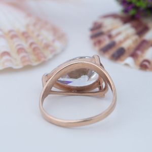 Wholesale 3ct 2ct 1.5ct Pear Cut <b>Wave</b> Design Luxury Wedding Moissanite <b>Rings</b> S925 Gold Plated VVS D Color GRA Certified - Product Image 3