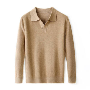 <span class=keywords><strong>Pull</strong></span>-over en maille pour <span class=keywords><strong>homme</strong></span>, nouveau design, col polo, décontracté et professionnel, avec logo personnalisé OEM, col à revers, <span class=keywords><strong>pull</strong></span> tricoté - Product Image 5