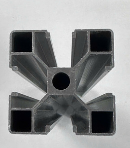 Extrusión de Aluminio Anodizado 6063-T5 con Ranura en T – Sistema de Estructura para Automatización Industrial y Equipos - Product Image 4