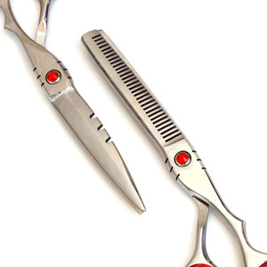 Nouvelles Ciseaux de Coiffure Personnalisables de 7,5 Pouces avec Logo, en Acier Inoxydable, pour Salon et Usage Domestique - Product Image 5