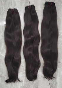 Extensiones de Cabello de Textura Suave de Grado Premium con Aspecto de Ondas Naturales para Uso Diario y en Eventos para Mujer, para Exportación a Granel - Product Image 4