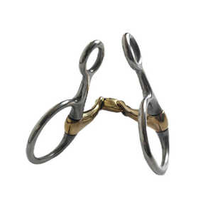Mors de cheval en acier inoxydable, équipement équestre professionnel conçu pour l'entraînement avancé des chevaux, offrant contrôle, confort et sécurité. - Product Image 5